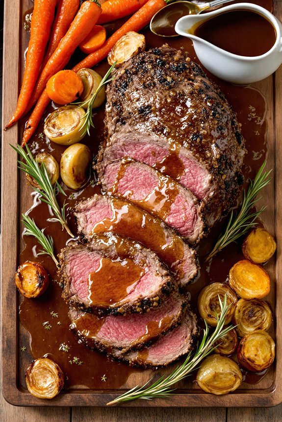 herb infused venison roast recipe