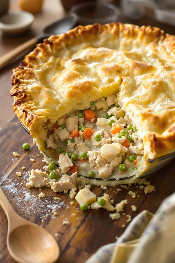 homestyle chicken pot pie recipe