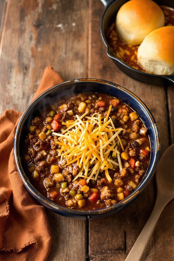 homestyle crockpot chili recipe