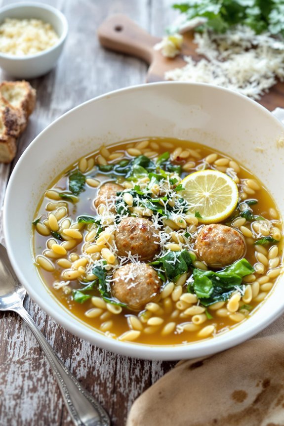 italian meatball soup recipe