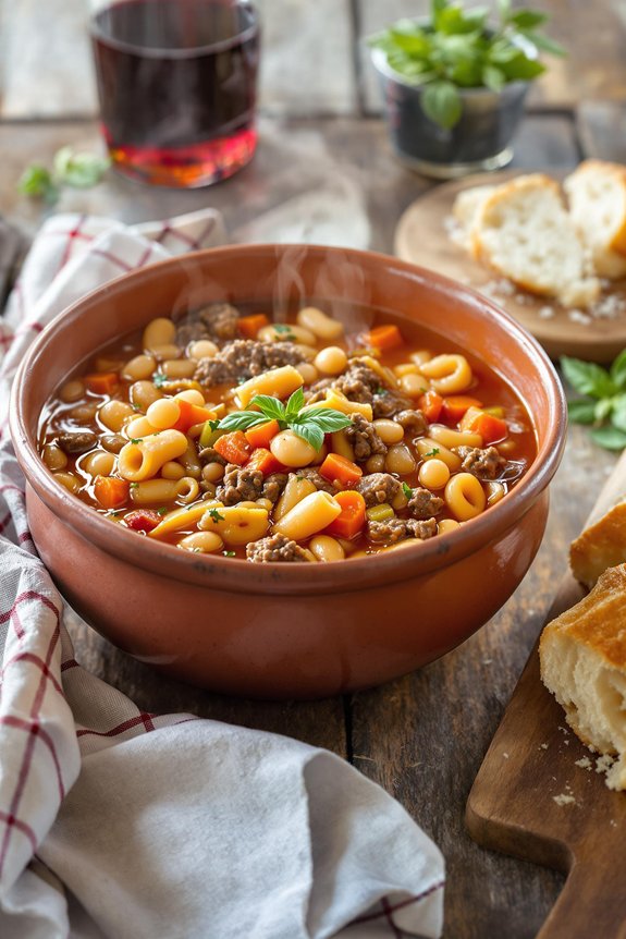 italian pasta fagioli recipe