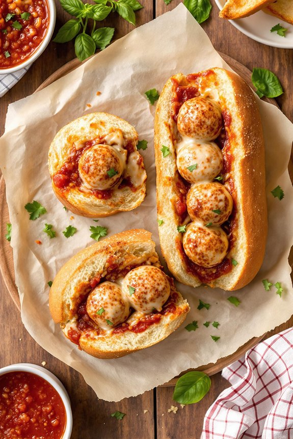 italian turkey meatball sub