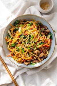 korean glass noodle dish