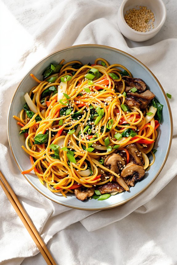 korean glass noodle dish