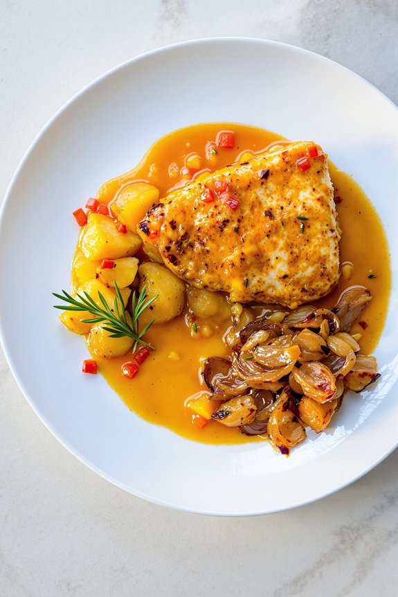 mango glazed mahi mahi recipe