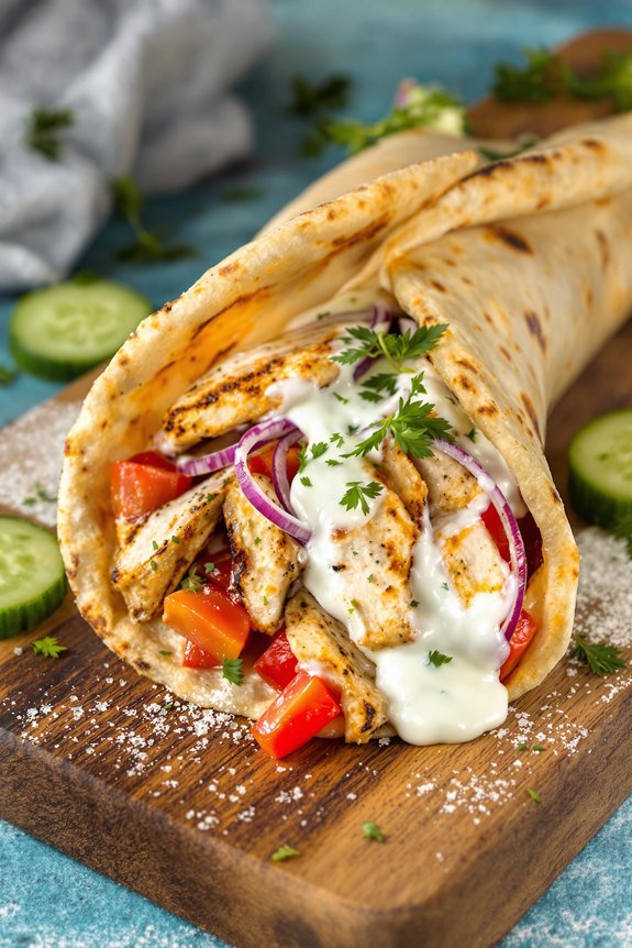mediterranean chicken gyros recipe