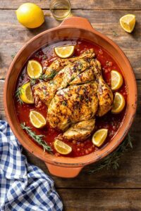 mediterranean greek chicken dish