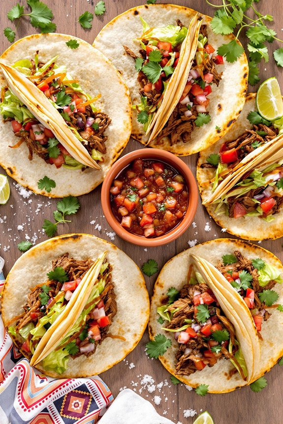 mexican pulled pork tacos
