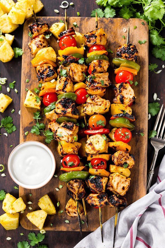 pineapple chicken kebab recipe