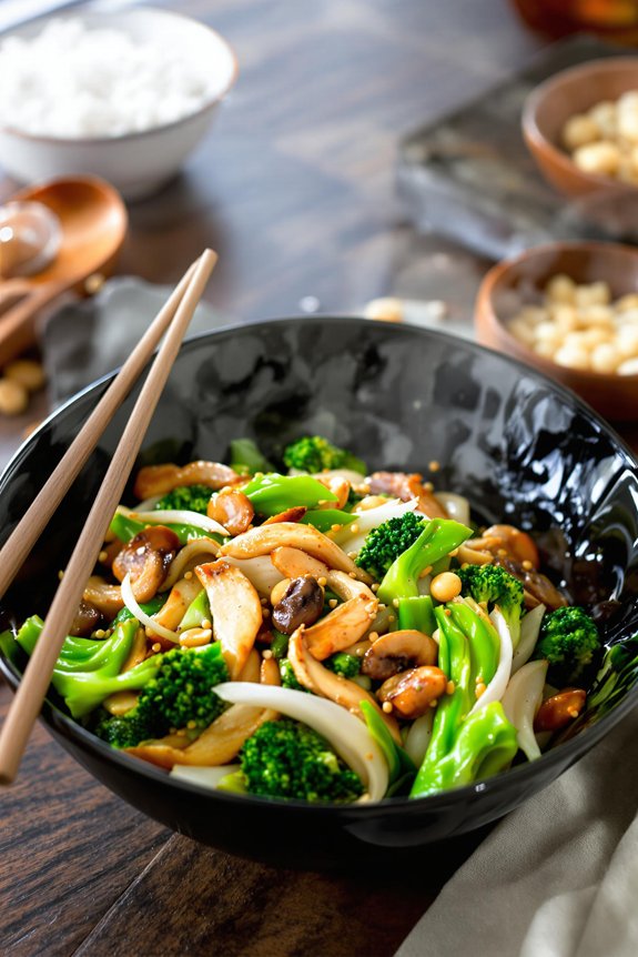prep cook serve stir fry