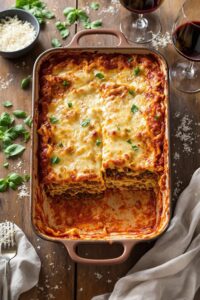 rustic italian family lasagna