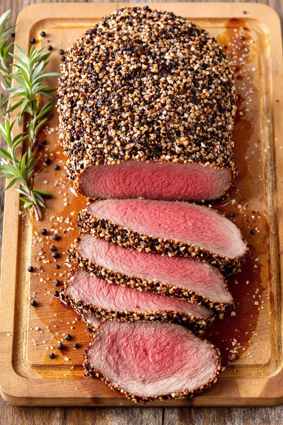 salt crusted tri tip roast