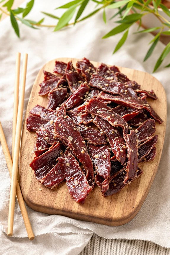 savory asian inspired beef jerky