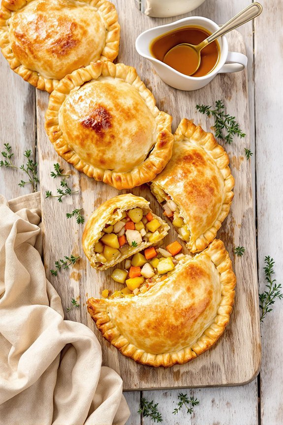 savory chicken pasty recipe