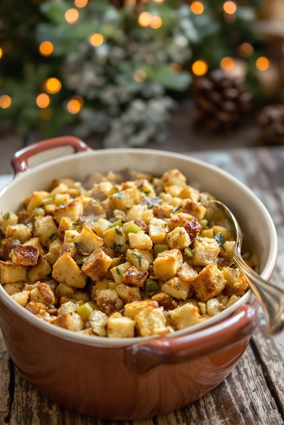 savory holiday sausage stuffing