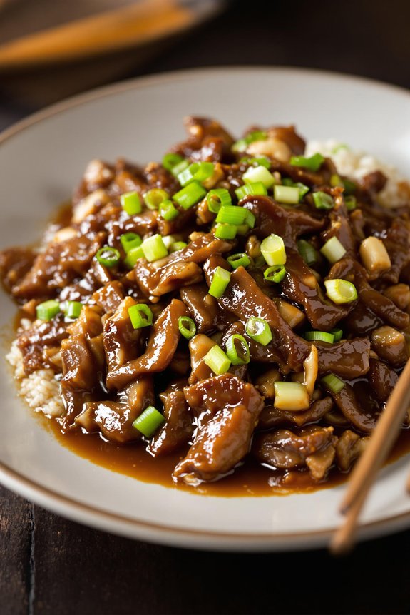 savory mongolian beef recipe