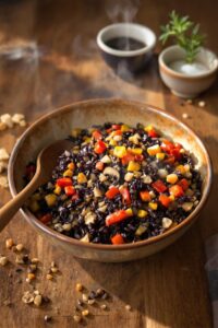 savory vegetable wild rice