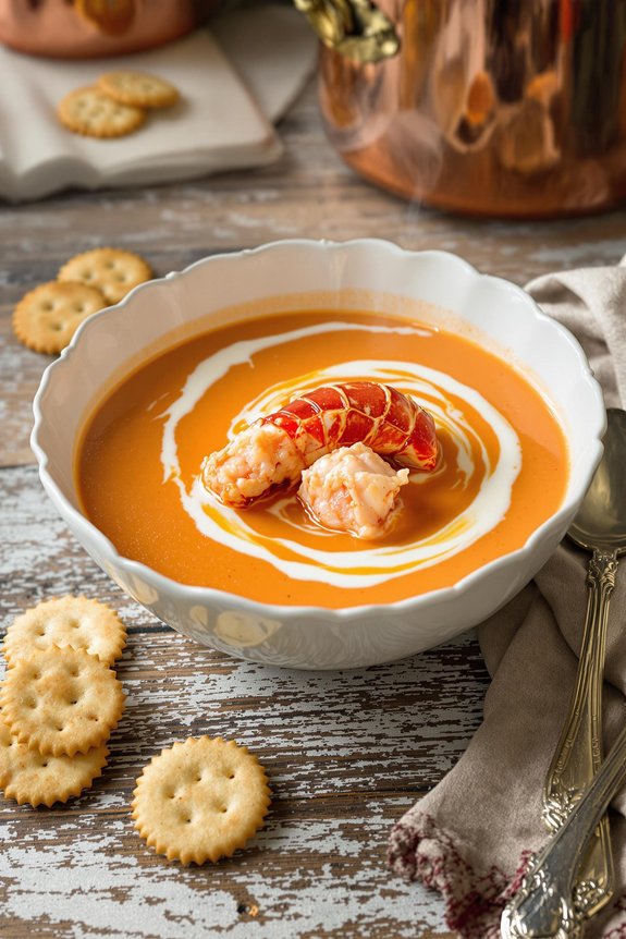 silky lobster bisque recipe