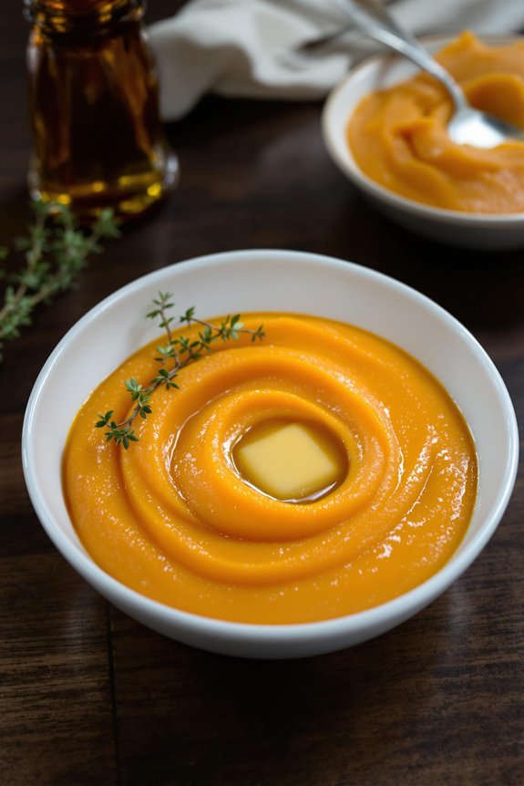 silky roasted vegetable puree