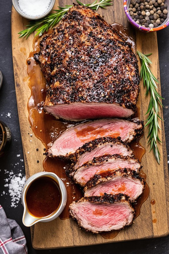 slow cooked beef with gravy
