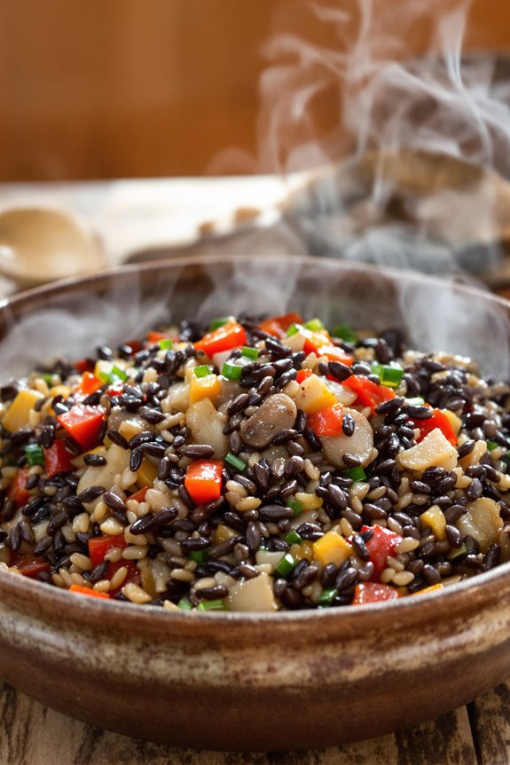slow cooked wild rice recipe