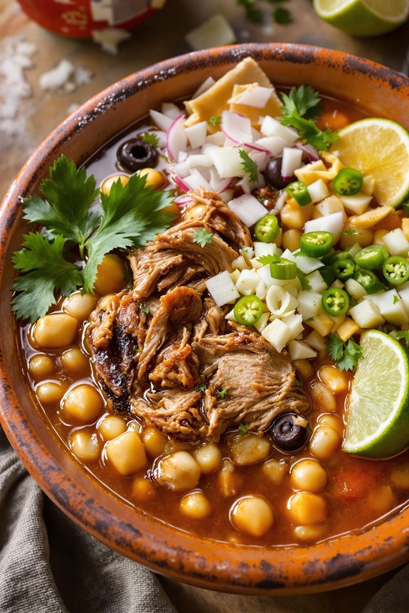 slow cooker authentic pozole
