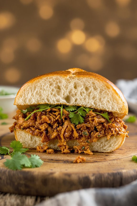 smoky ancho chicken sandwich