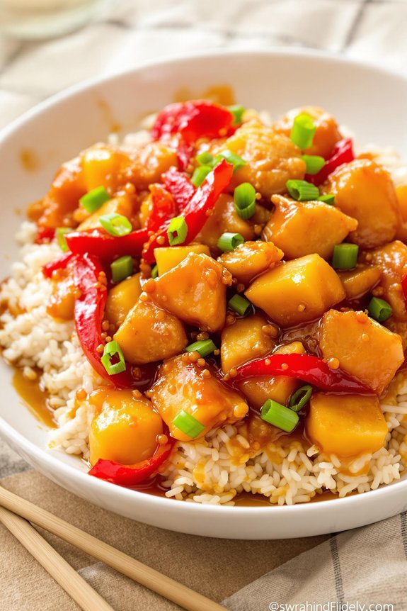 sweet and sour chicken recipe