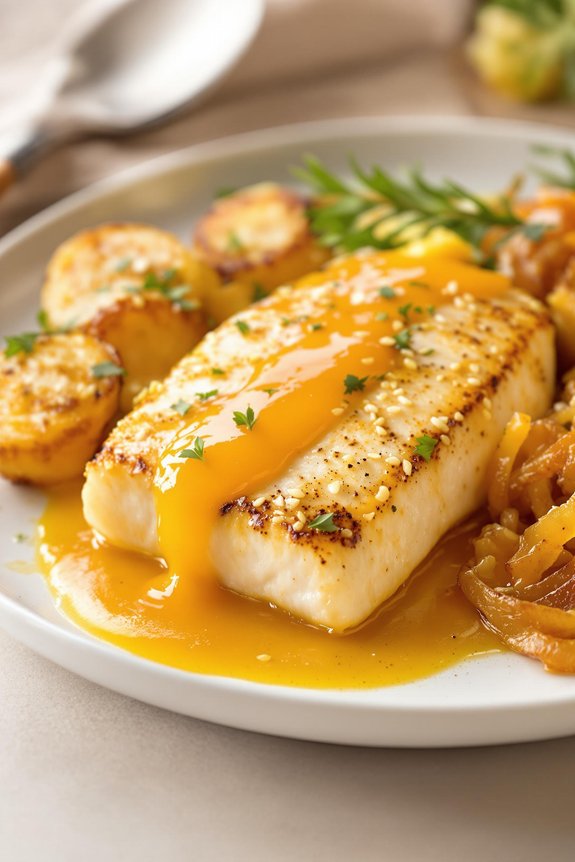 sweet and spicy mahi mahi
