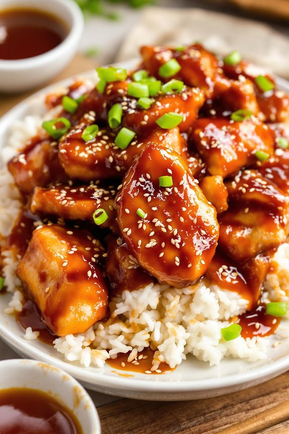 sweet and sticky teriyaki