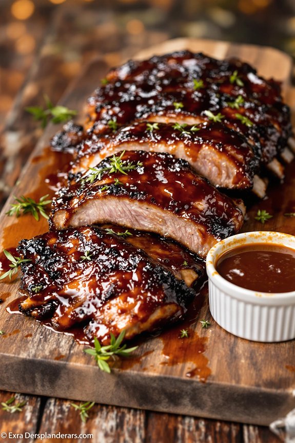 sweet and tangy ribs