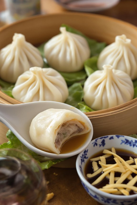 three day soup dumpling process