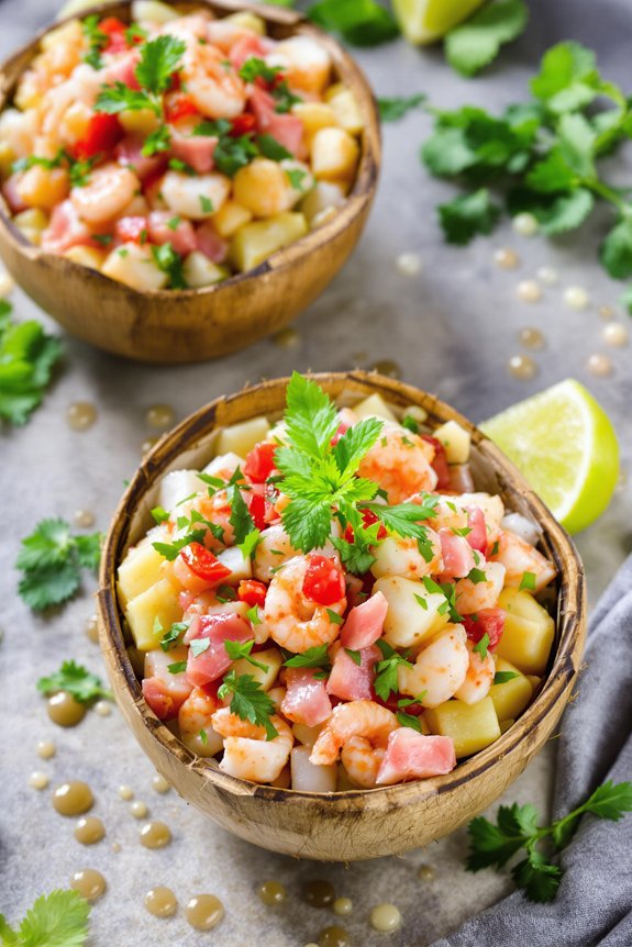 tuna shrimp ceviche preparation guide