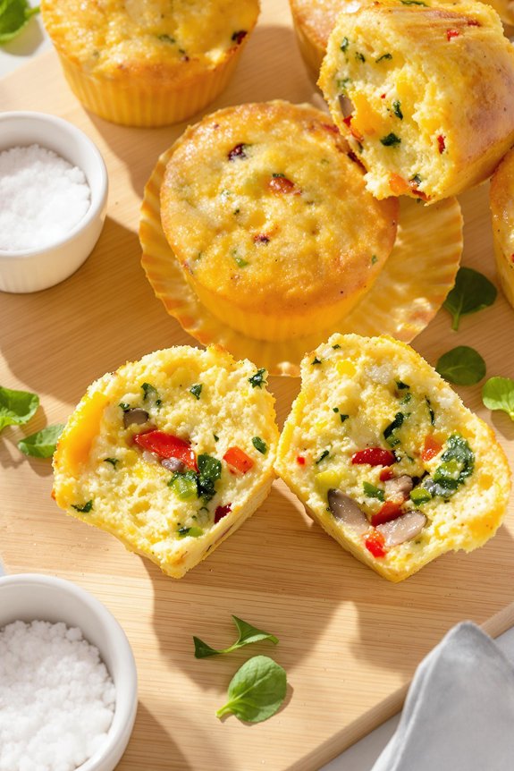 veggie packed egg muffins recipe