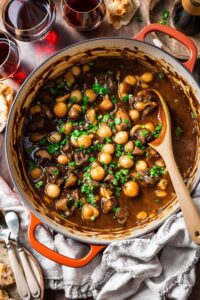 wine braised beef stew