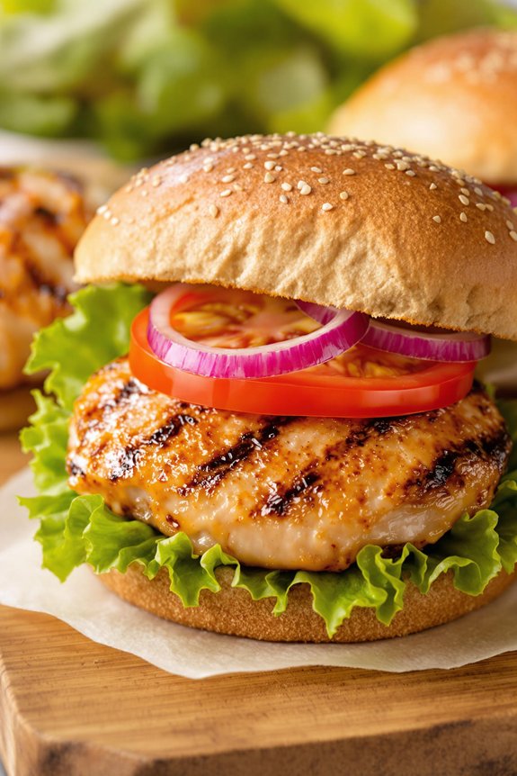 zesty marinated turkey sandwich