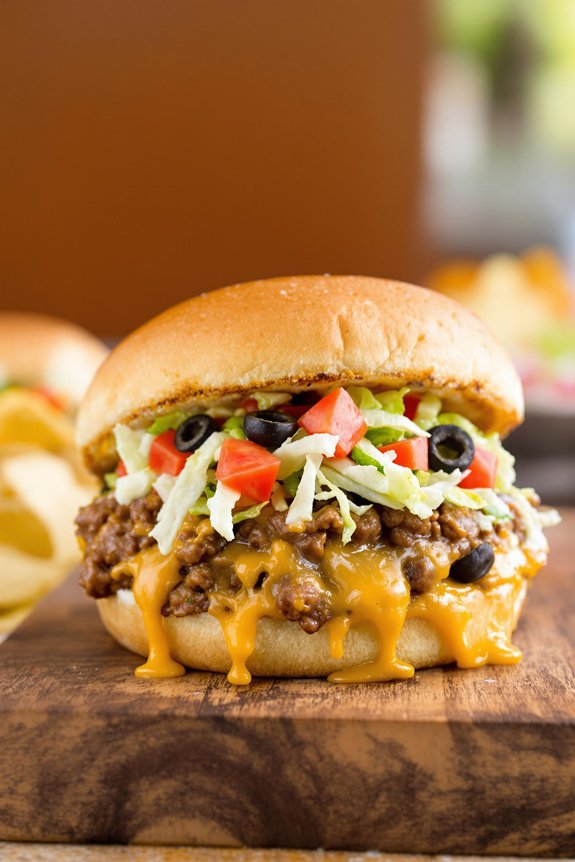 zesty mexican style taco joes